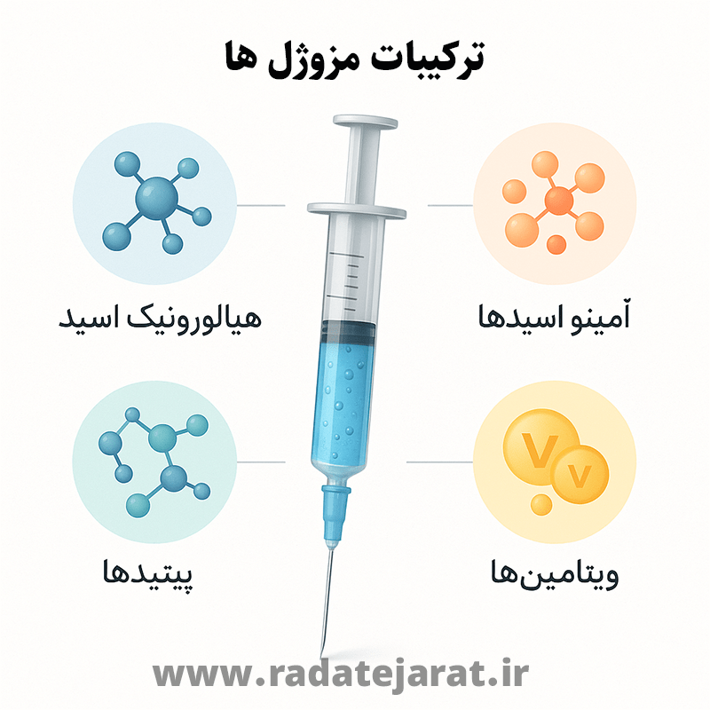 ترکیبات مزوژل ها